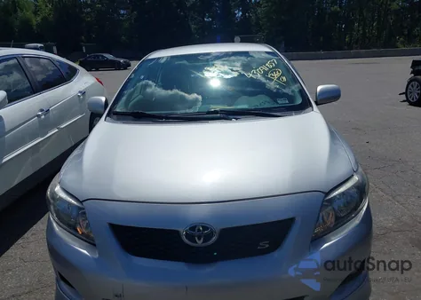 2009 Toyota Corolla S from USA, damaged, VIN 2T1BU40E49C041184
